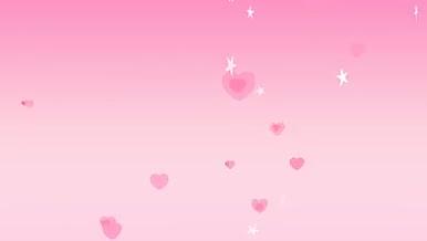 粉色唯美浪漫星星视频的预览图